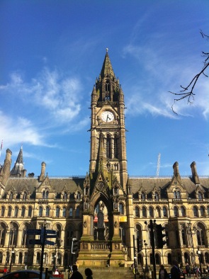 Manchester town hall. Photo by Barbara Howe